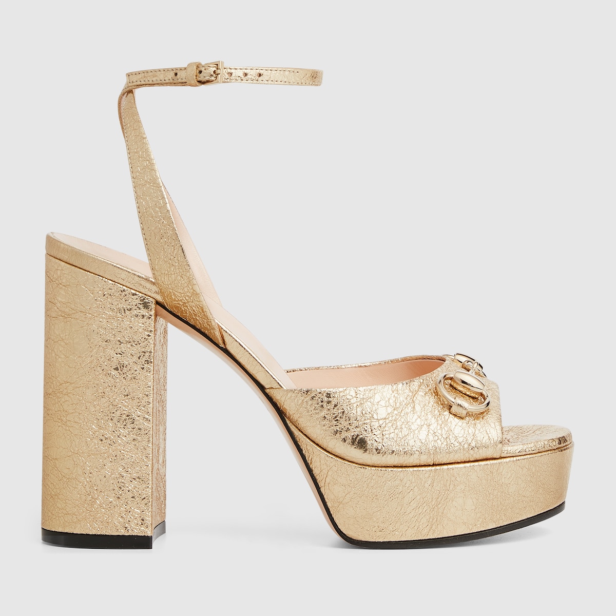 Gucci Women’s Horsebit platform sandal - Image 1
